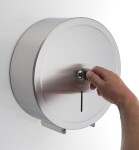 SAPHO - Zásobník na toaletní papír max. Ø 30cm, 325x310x128, nerez mat XP601