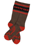 Spitfire CLASSIC 87 BIGHEAD BROWN/RED/BLACK pánské kvalitní ponožky