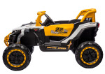 Mamido Elektrické autíčko Buggy M1 4x4 žluto-bílé