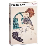 Piatnik Schiele Sedící dívka