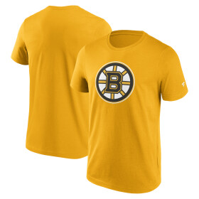Fanatics Pánské tričko Boston Bruins Primary Logo Graphic T-Shirt Yellow Gold Velikost: