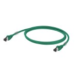Weidmüller 1251590120 RJ45 síťové kabely, propojovací kabely S/FTP 12 m zelená S průchodkou chránící proti zlomení, samozhášecí 1 ks