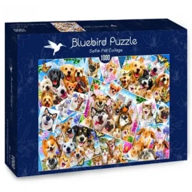 BLUEBIRD Puzzle Koláž zvířecích selfie