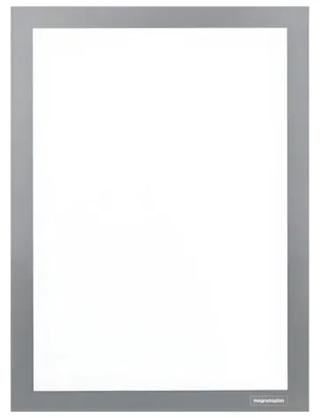Magnetoplan Magnetofix A4 šedá (2 ks) / Magnetický rámeček / samolepicí (MAGFRAMEADH4G)
