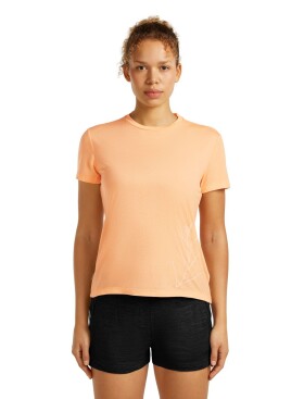 Dámské merino triko s krátkým rukávem ICEBREAKER Wmns Core SS Tee Panax, Sunstone velikost: S