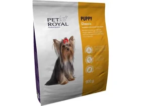 Pet Royal Puppy Classic 900g / Kompletní krmivo pro štěňata menších a středních plemen (8592641025334)