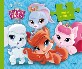 Disney Princezná - Palace Pets - Kniha s puzzle - Walt Disney