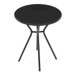Zahradní stůl 60x60cm, plast, černá, AZT-H1021 BK