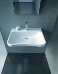 DURAVIT - DuraStyle Umyvadlo Med, 650x570 mm, s 1 otvorem pro baterii, bílá 2330650000