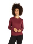 ICEBREAKER Wmns Crush II LS Sweatshirt, Port (vzorek) velikost: S