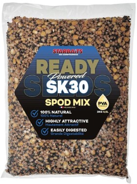 Starbaits Směs partiklů Spod Mix Ready Seeds 3kg - Hot Demon,Starbaits Směs partiklů Spod Mix Ready Seeds 3kg - Hot Demon