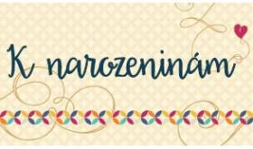 Béžový ručník - K narozeninám - Albi