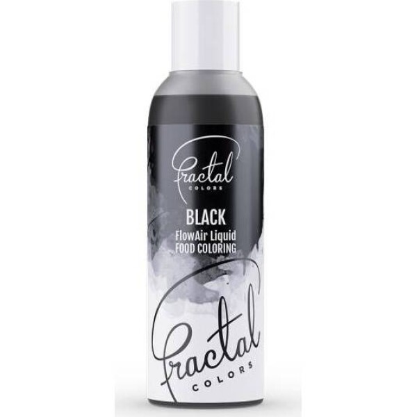 Fractal Airbrush barva tekutá Fractal Black (100 ml)