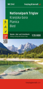 Národní park Triglav 1:35 000 / cykloturistická a volnočasová mapa
