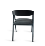 NábytekProNás Jídelní židle křesílko FRAME SOFT - buk černá (zakázkové látky)