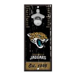 Cedule Jacksonville Jaguars NFL WinCraft s otvírákem