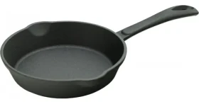 Cattara Grilovací pánev LITINA 16 cm / Grilovací pánev / Litina / S držadlem