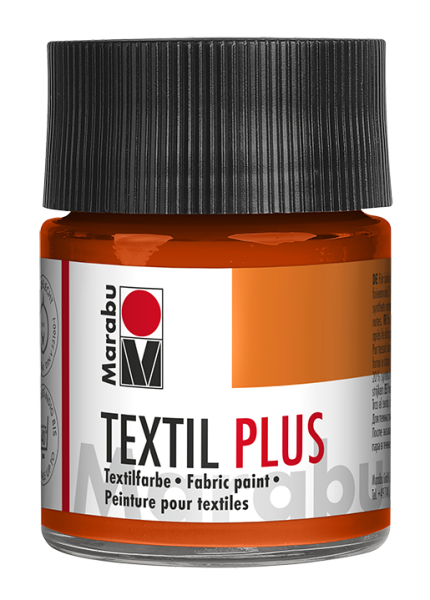 Barva na textil Marabu Textil Plus 50 ml - oranžová 023