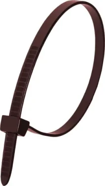 Dedra Kabelové stahovací pásky 7,6 x 370 mm hnědá / 100 ks (11F76372)