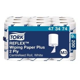 TORK 473474 Reflex papírová utěrka role se středovým odvijením 2 vrstvá modrá M3