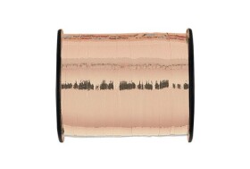 Stuha lesklá růžovo-zlatá 45 m x 0,48 cm Stuha lesklá růžovo-zlatá 45 m x 0,48 cm