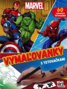 Maľovanky s tetovaním Marvel