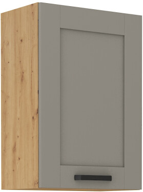 Horní skříňka Luna 50 G-72 1F Barva korpusu: Dub artisan, Barva dvířek: Clay Grey