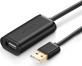 Ugreen Kabel USB-A - USB-A černá / Kabel / 5 m (UGR402BLK)