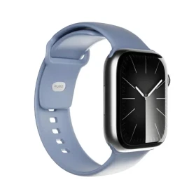 Puro ICON modrá / Řemínek pro Apple Watch / 38/40/41/42 mm / Silikon