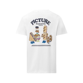PICTURE M Baguette Club S/S, White velikost: L