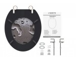 Schütte GREY STEEL | MDF, bez Soft Close 4008431800233