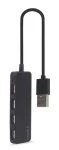 Gembird UHB-U2P4-06 černá / USB rozobočovač / 4x USB 2.0 (UHB-U2P4-06)