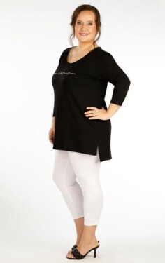 Dámské legíny Litex 5G178 PLUS SIZE 7/8 délka