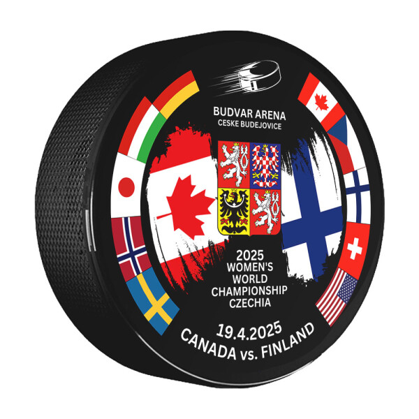 Puk Ice Hockey Women's World Championship Czechia MS 2025 Dueling 19.04-2025 Canada vs. Finland
