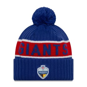 New Era Pánská zimní čepice New York Giants NFL 2024 Munich Game Sport Knit
