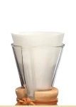 Chemex Papírové filtry FP-2 100 ks / Filtry na kávu / Půlkruhové, neskládané / pro Chemex na 3 šálky (FP-2)