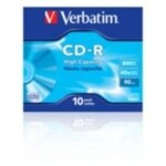 VERBATIM CD-R 90 40x box 10pck/BAL (43428)