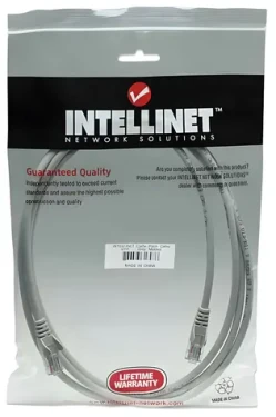 Intellinet šedá / Patch kabel / Cat5e U/UTP / RJ45-RJ45 / 7,5 m (319867)