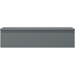 MEXEN/S - Orio koupelnová skříňka pod umyvadlo 100 cm s deskou, 1 šuplík, grafit mat 91A10-10023-1-BFC66