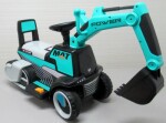 Mamido Dětský elektrický bagr C3 modrý
