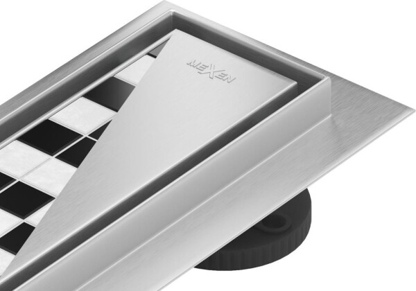 MEXEN - Flat 360 M13 podlahový žlab 50 cm otočný nerez 2v1 1010050-40