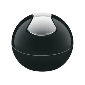 Spirella BOWL mini výklopný odpadkový koš 1 L černý / plast (7610583149725)