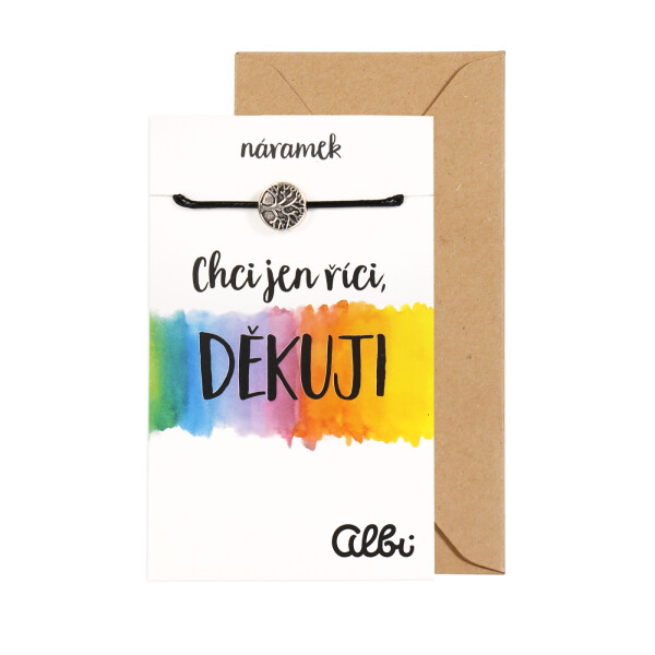 Náramky - Děkuji - Albi