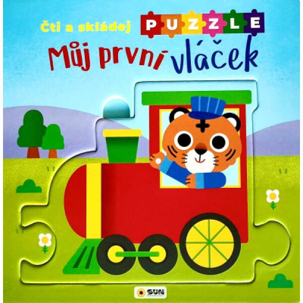 Čti a Skládej Puzzle - Můj první vláček