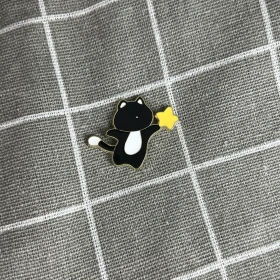 Pinarna.cz Černá kočička s hvězdičkou