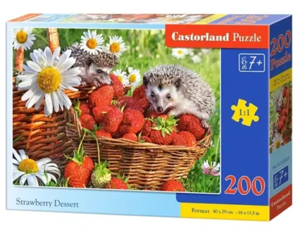 Castorland 222025 Jahodový dezert