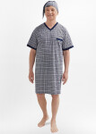 Košile Martel Sylwester I 502 kr/r, kostkovaná, 3XL–5XL džínovina 4XL