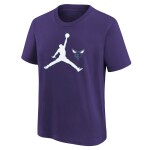 Dětské tričko Charlotte Hornets NBA Jordan Jumpman Logo T-Shirt Fialová (YOUTH)