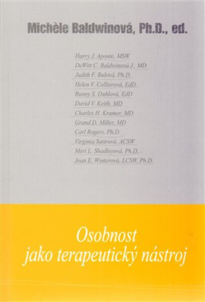 Osobnost jako terapeutický nástroj - Michele Baldwinová