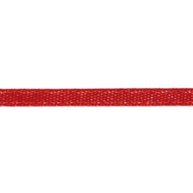 Saténová stuha červená 3 mm x 10 m